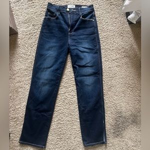 Frame dark wash jeans